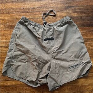Fear of God Essentials Tan Shorts